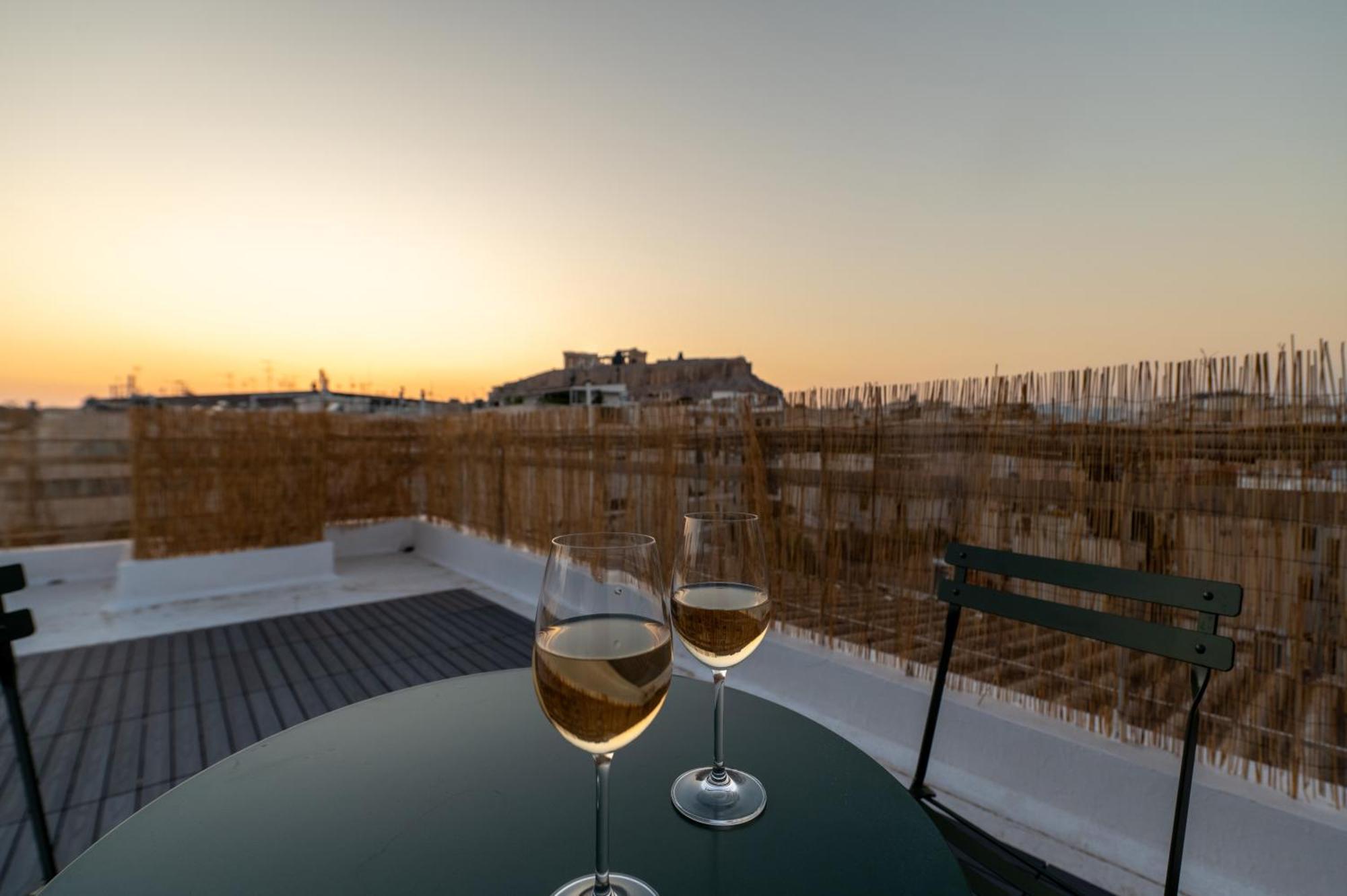 Apartmán Unique 2br Penthouse With Stunning Acropolis View Atény