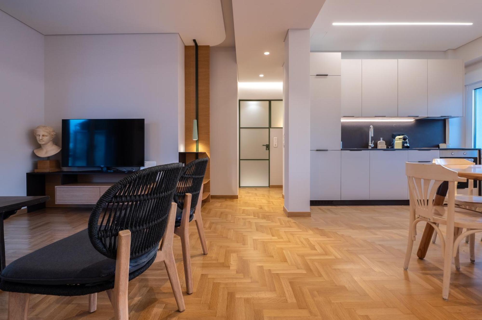 Apartmán Unique 2br Penthouse With Stunning Acropolis View
