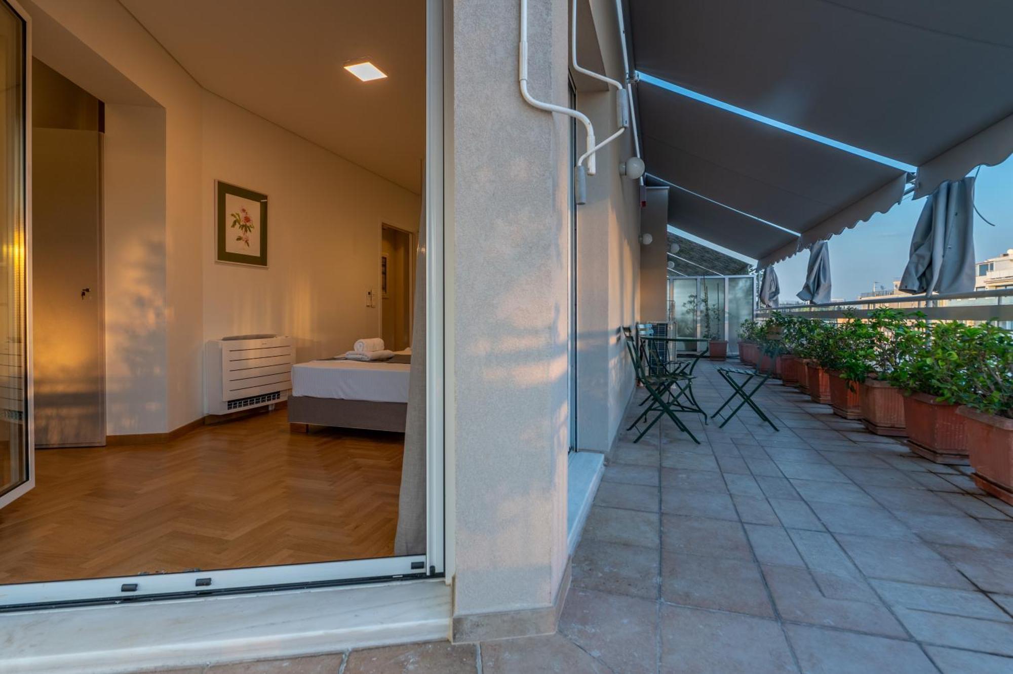 Unique 2br Penthouse With Stunning Acropolis View Atény